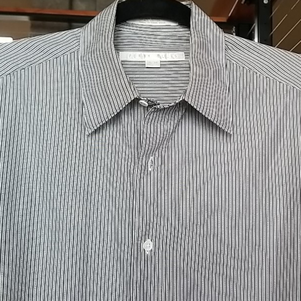 Perry Ellis Black and Grey shirt